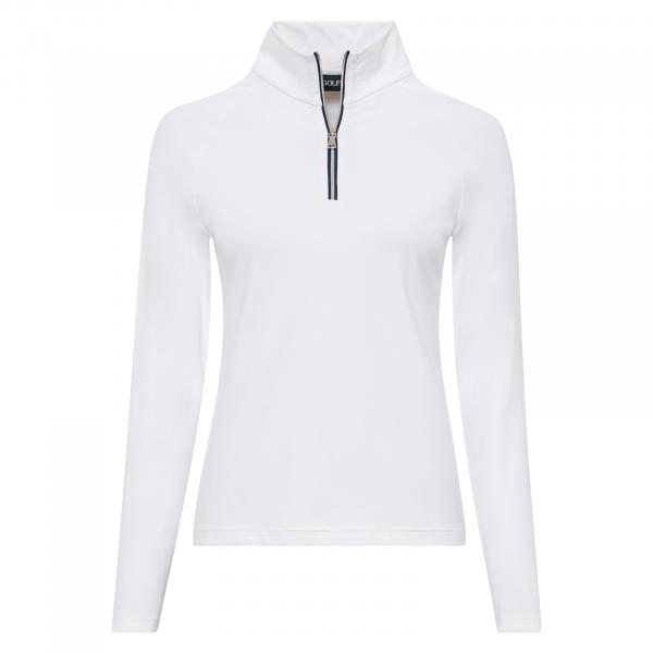 GOLFINO Ladies’ extra soft half-zip golf sweater with moisture management function